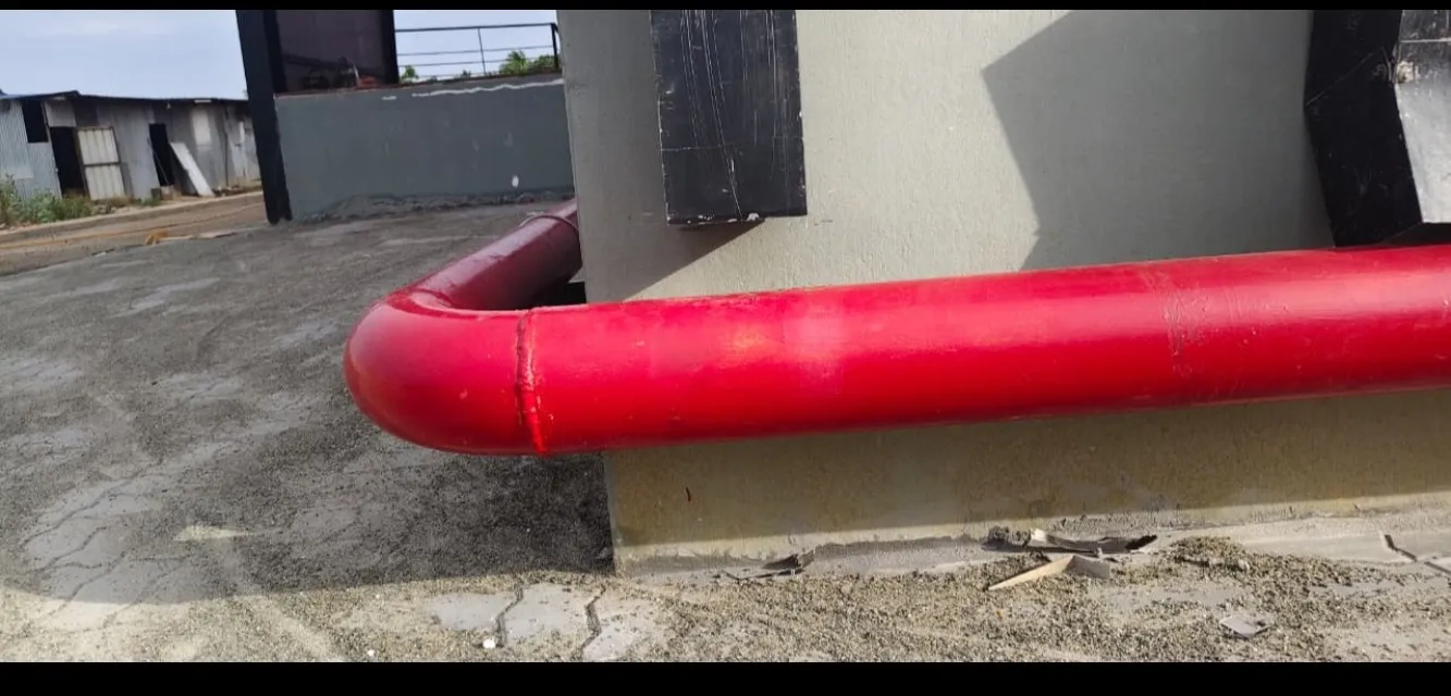 Yard Fire Hydrant – Corner Pipeline Installation