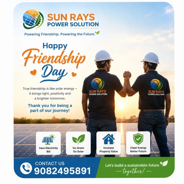 Just as solar panels turn sunlight into power, true friendship turns every challenge into strength. ...