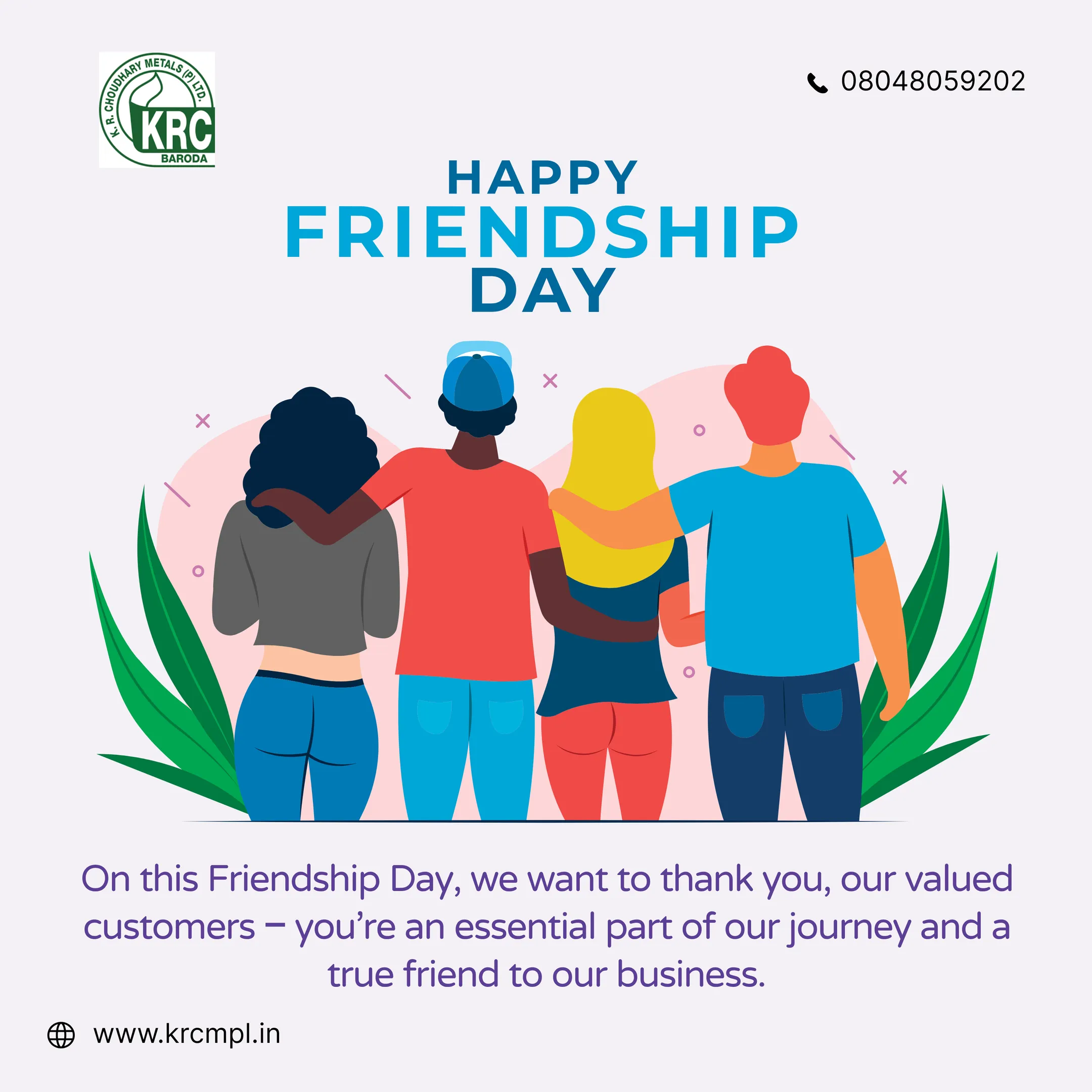 ๐ซถ๐ Happy Friendship Day! Here's to the friends who stand by us through every smile, every challeng...