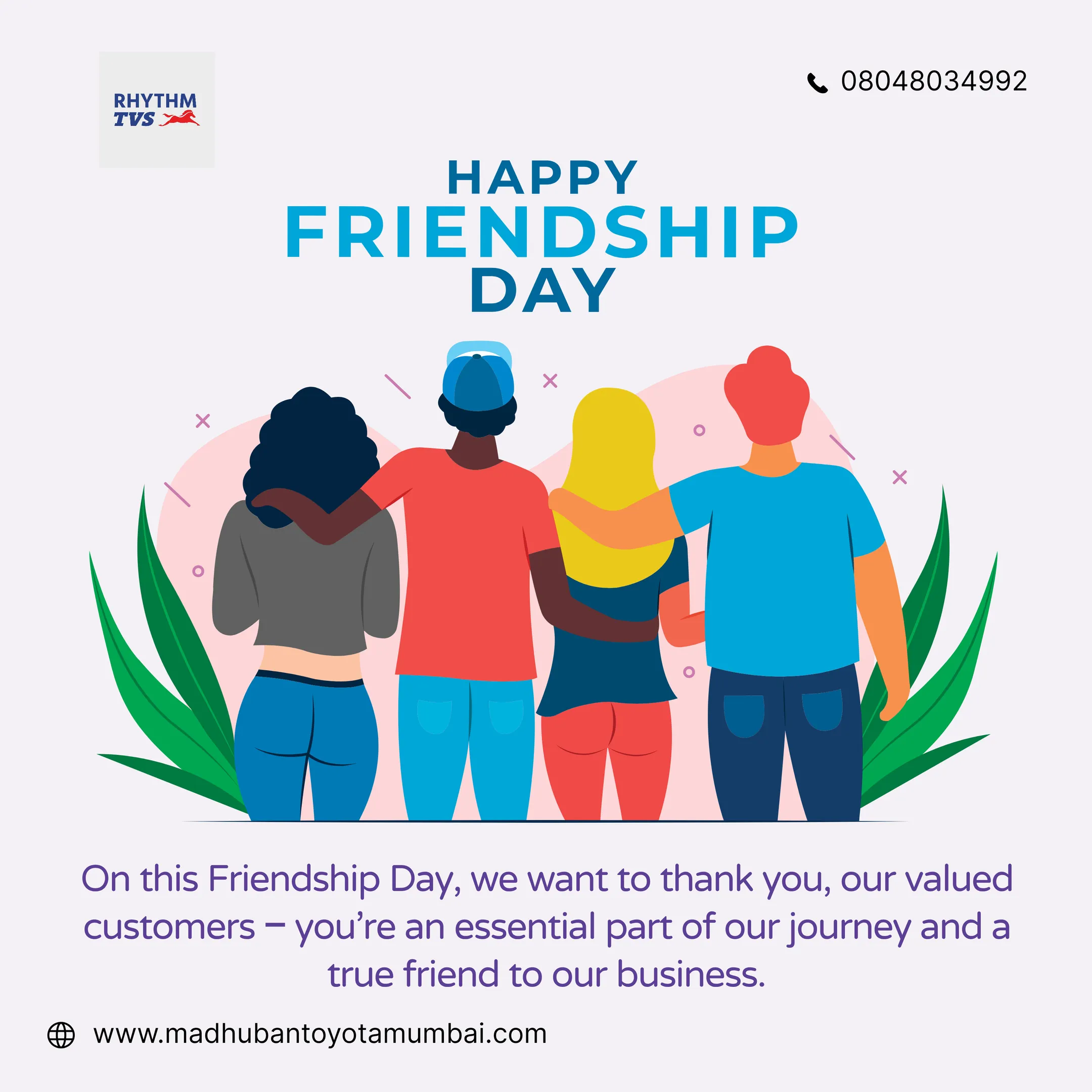 ๐ซถ๐ Happy Friendship Day! Here's to the friends who stand by us through every smile, every challeng...