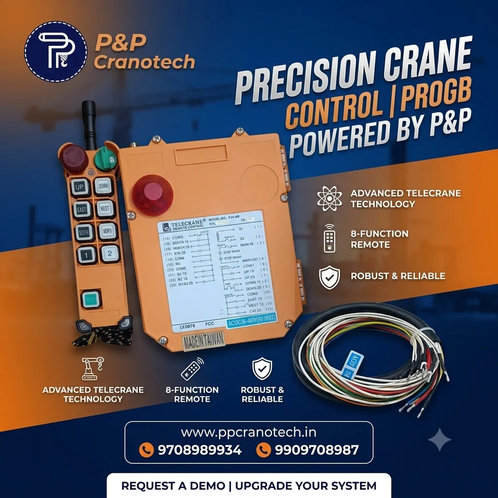 Precision Telecrane Control – Powered by P&P Cranotech