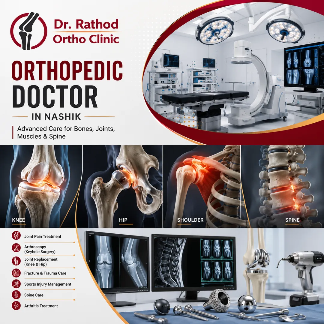 Orthopedic Doctor in Nashik | Bone, Joint & Spine Specialist | Dr Rathod Ortho Clinic