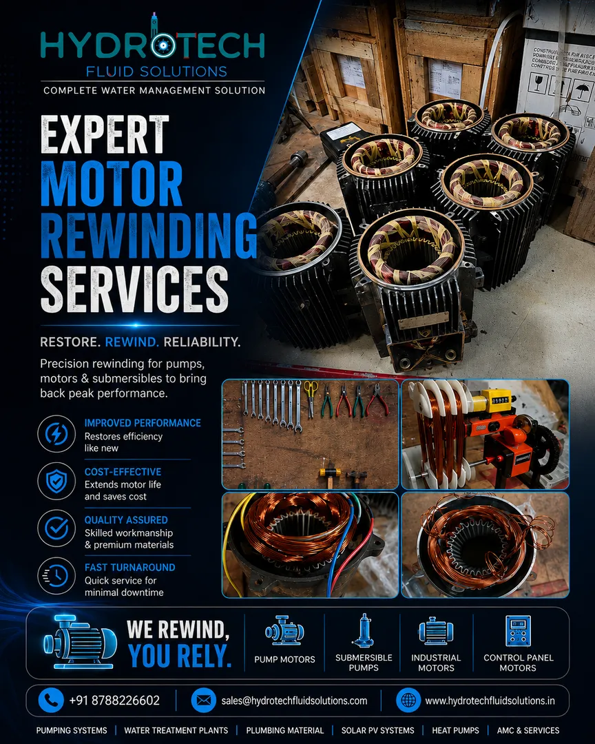 ⚙️ Give Your Motors a Second Life with Hydrotech Fluid Solutions!