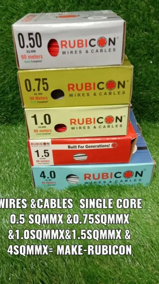 RUBICON Single Core Wires & Cables