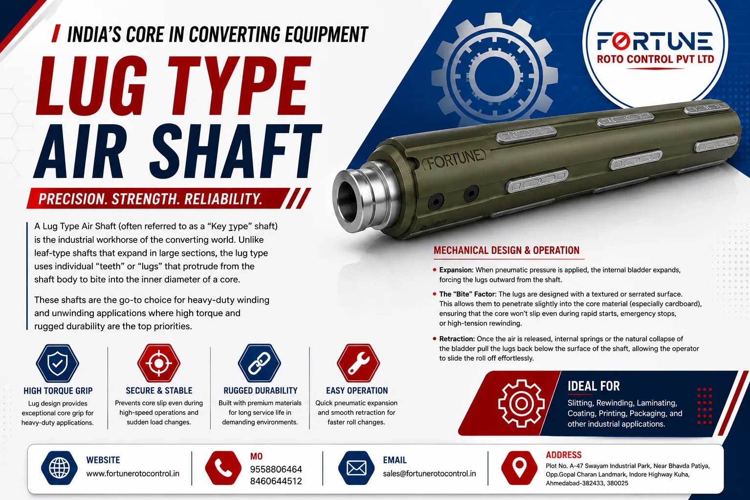 Lug Type Air Shaft