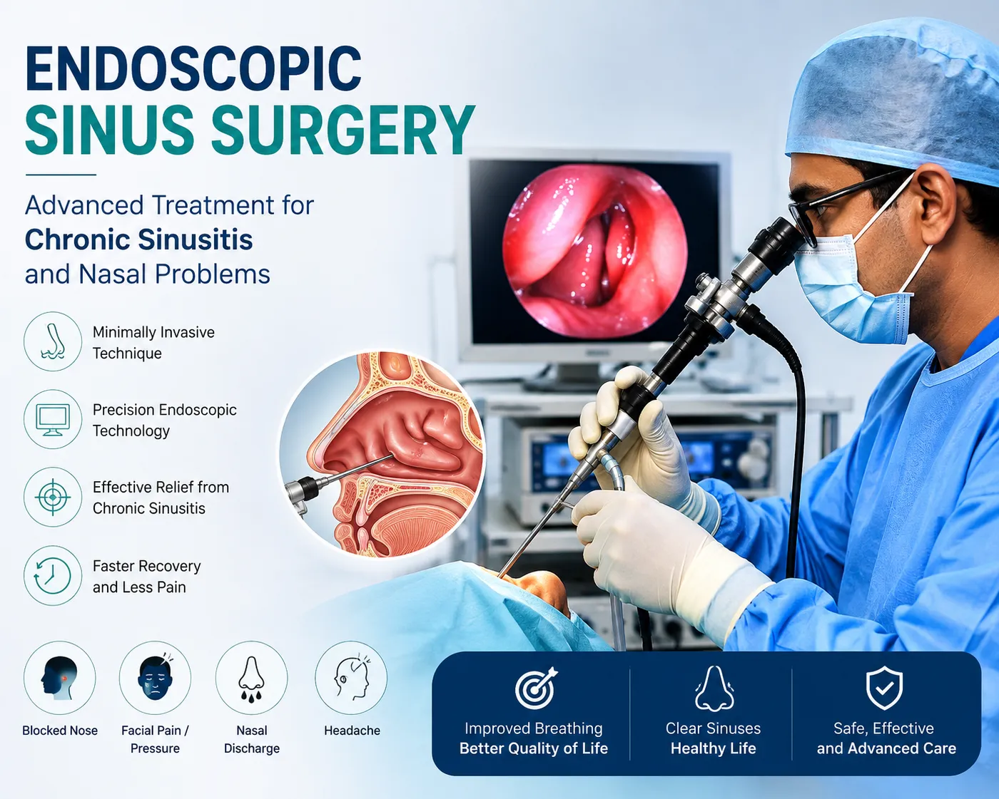 Endoscopic Sinus Surgery: When Medicines Are Not Providing Enough Relief