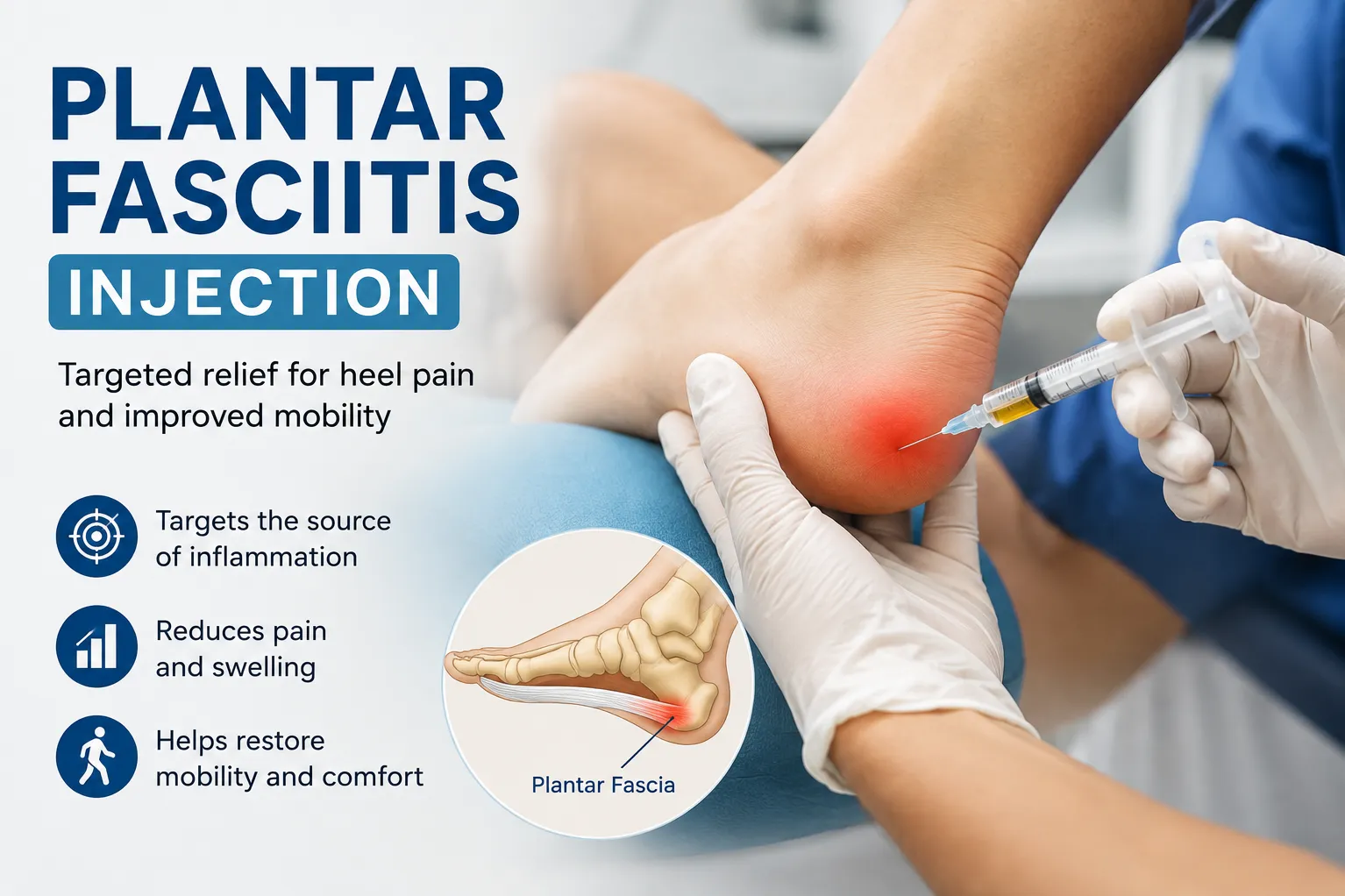 Plantar Fasciitis Injection in Uthalsar: When Heel Pain Doesn't Go Away