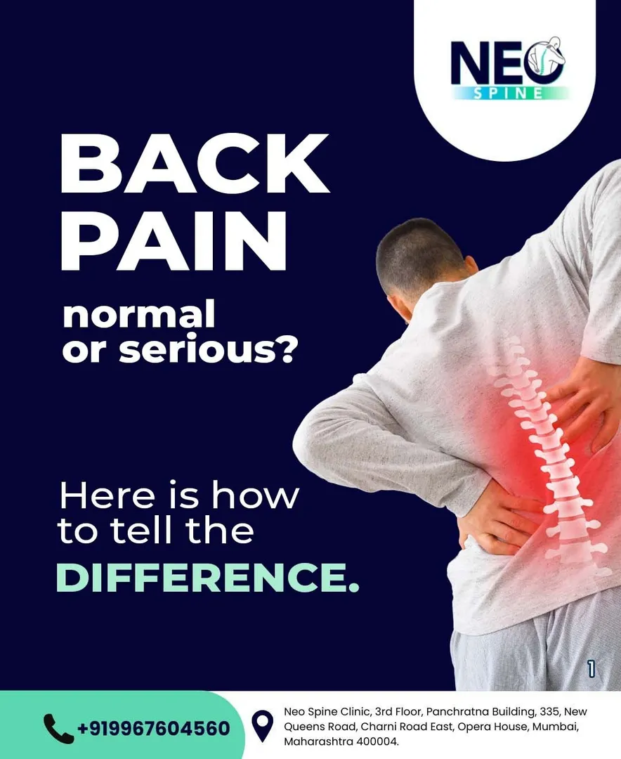 Consult a spine specialist if your pain