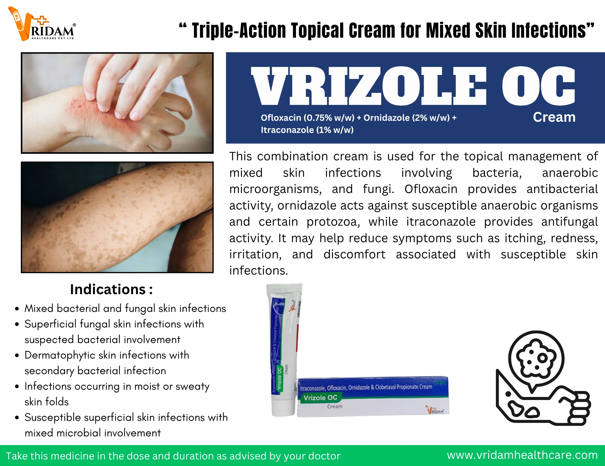 Check out our product VRIZOLE OC CREAM