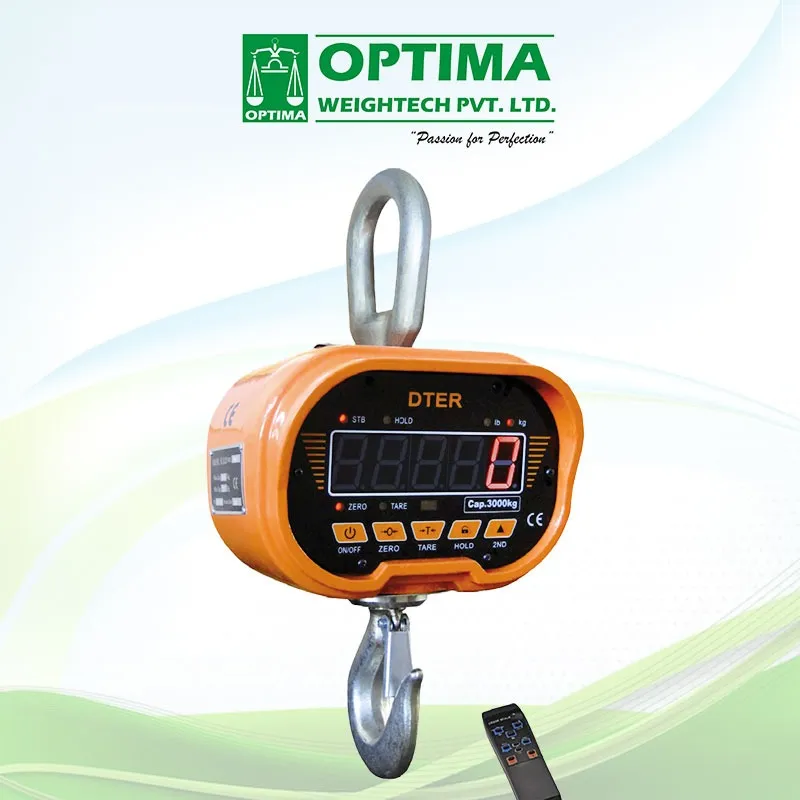 Crane Scale Manufacturer & Exporter in India | Digital Crane Scales | Optima Weightech