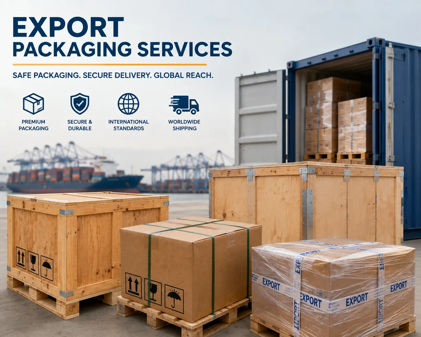Export Packaging Services in Pune: A Practical Guide for Manufacturing Companies