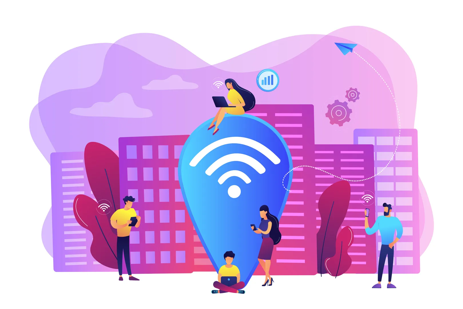 Point to Point Wireless Networking: When Is It Better Than Laying a Cable?