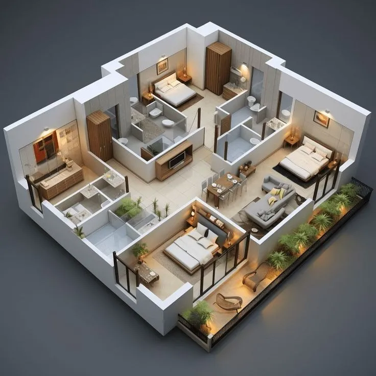 2D Floor Plan Design Nagpur