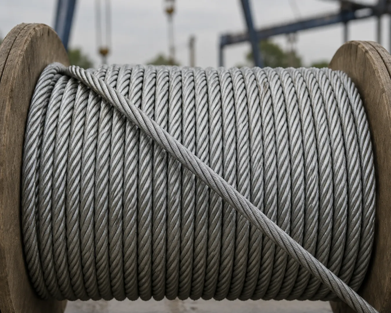 Galvanized Steel Wire Rope for Outdoor and Industrial Use