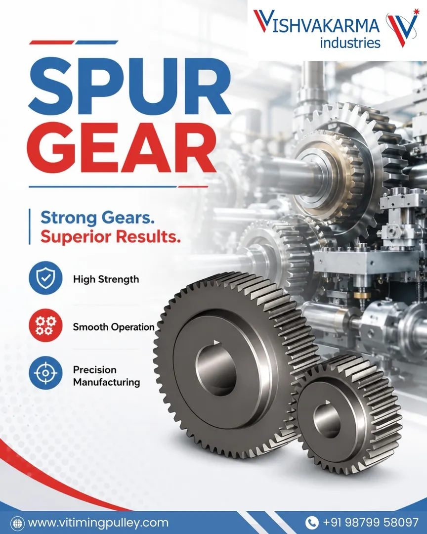 Spur Gear Manufacturer in Ahmedabad | Vishvakarma Industries
