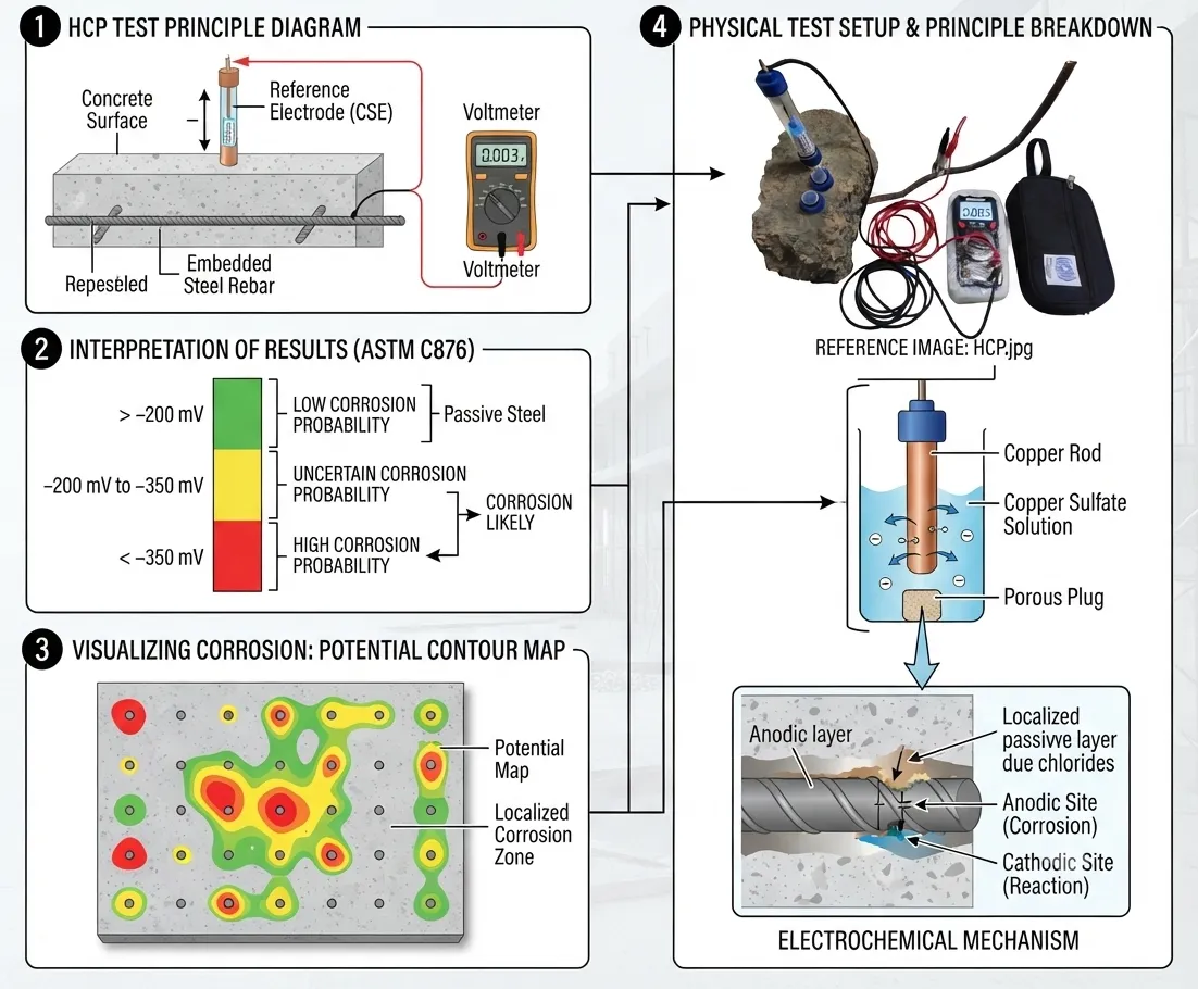 Best Practices for Conducting Accurate and Reliable Half Cell Potential Tests in the Field