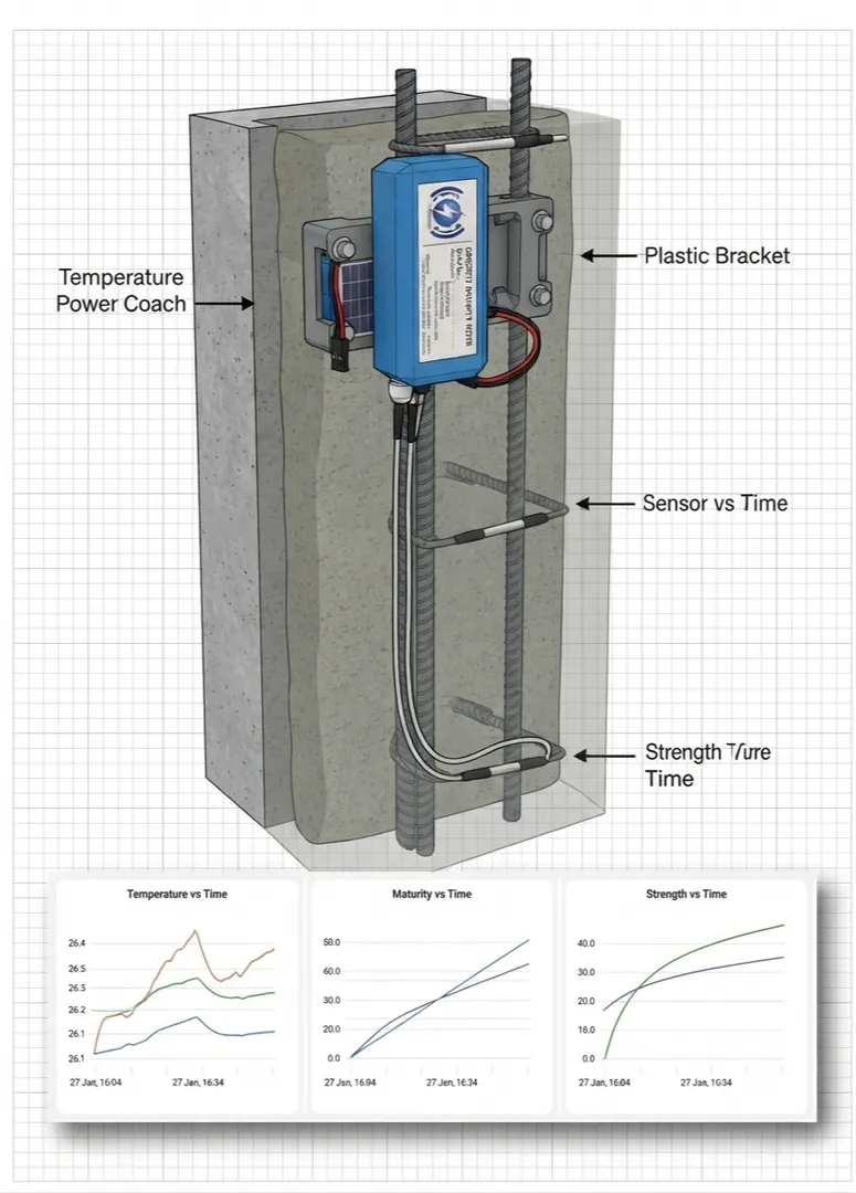 Effect of Curing Conditions on Concrete Maturity Development and Structural Performance Evaluation