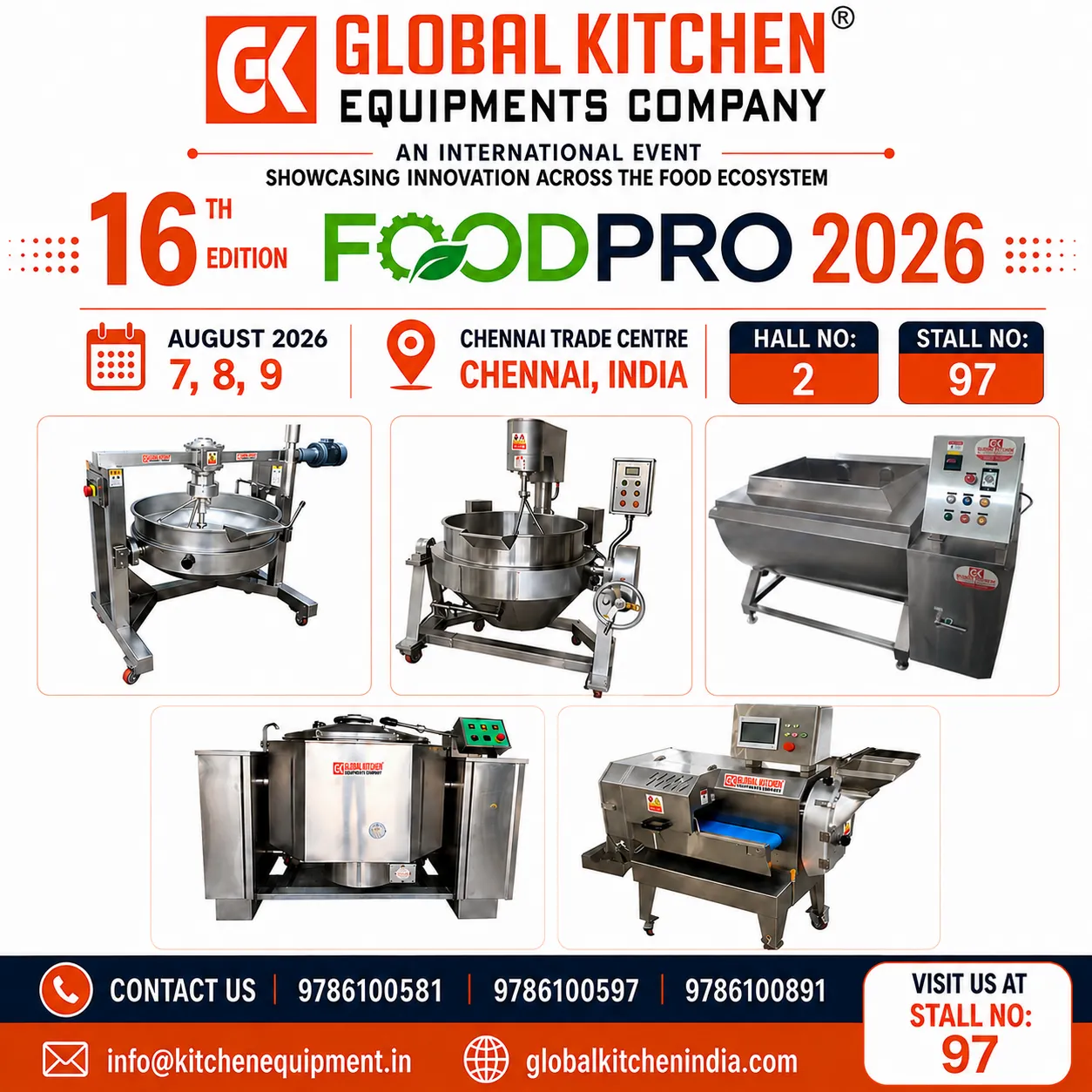 Meet Us at FOODPRO 2026 - Expo