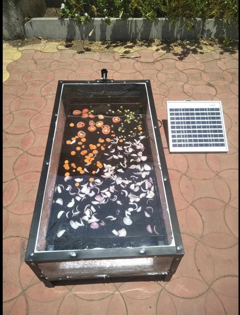 Commercial Solar Dryer in Sheikhpura, Bihar for Paddy, Wheat, Maize, Pulses and Vegetable Processing
