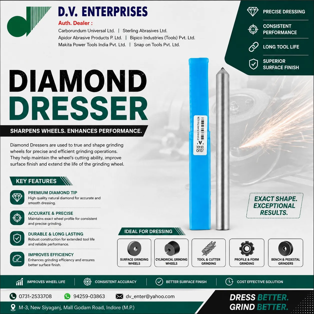 DIAMOND DRESSER DEALER