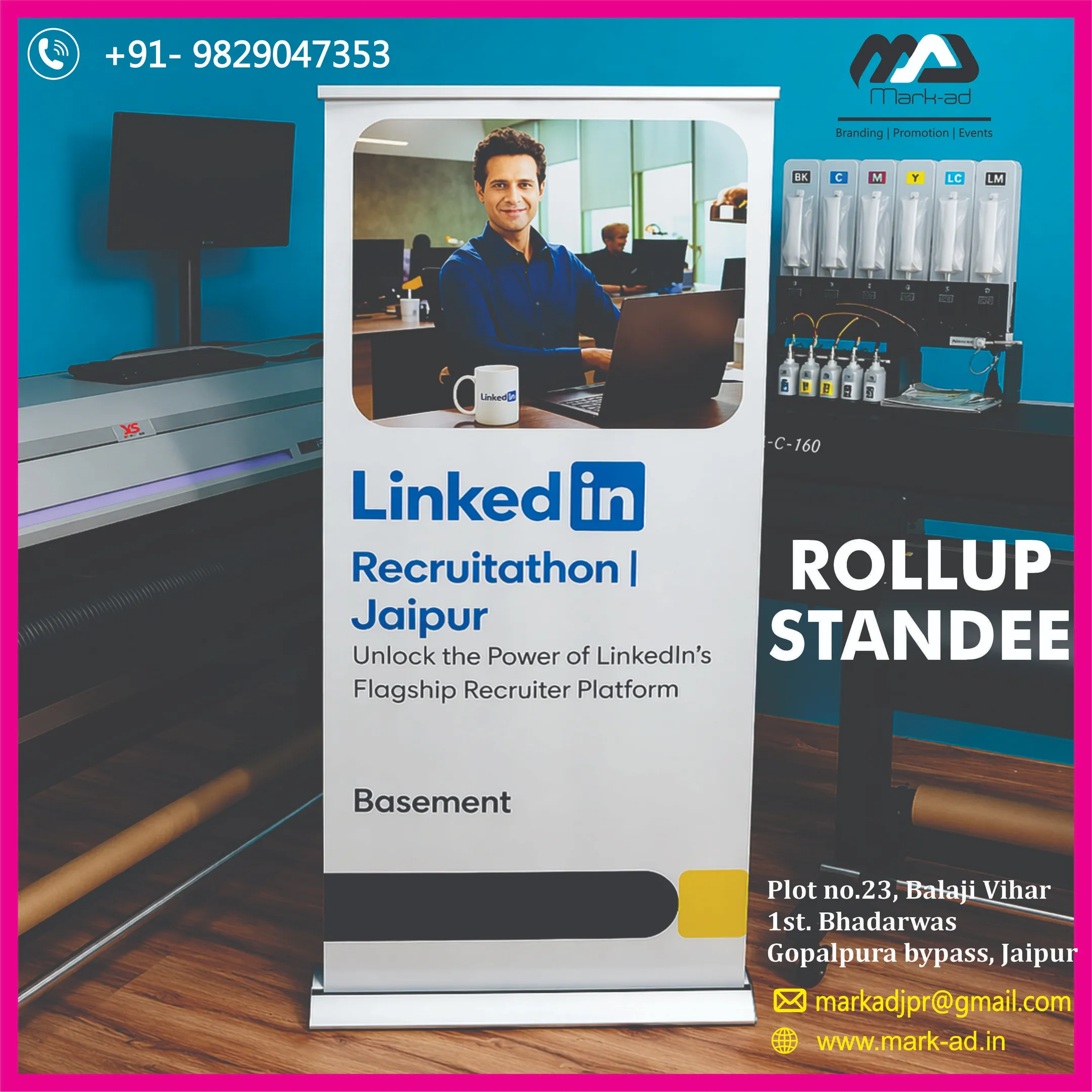 Best Rollup Standee in Jaipur Rajasthan