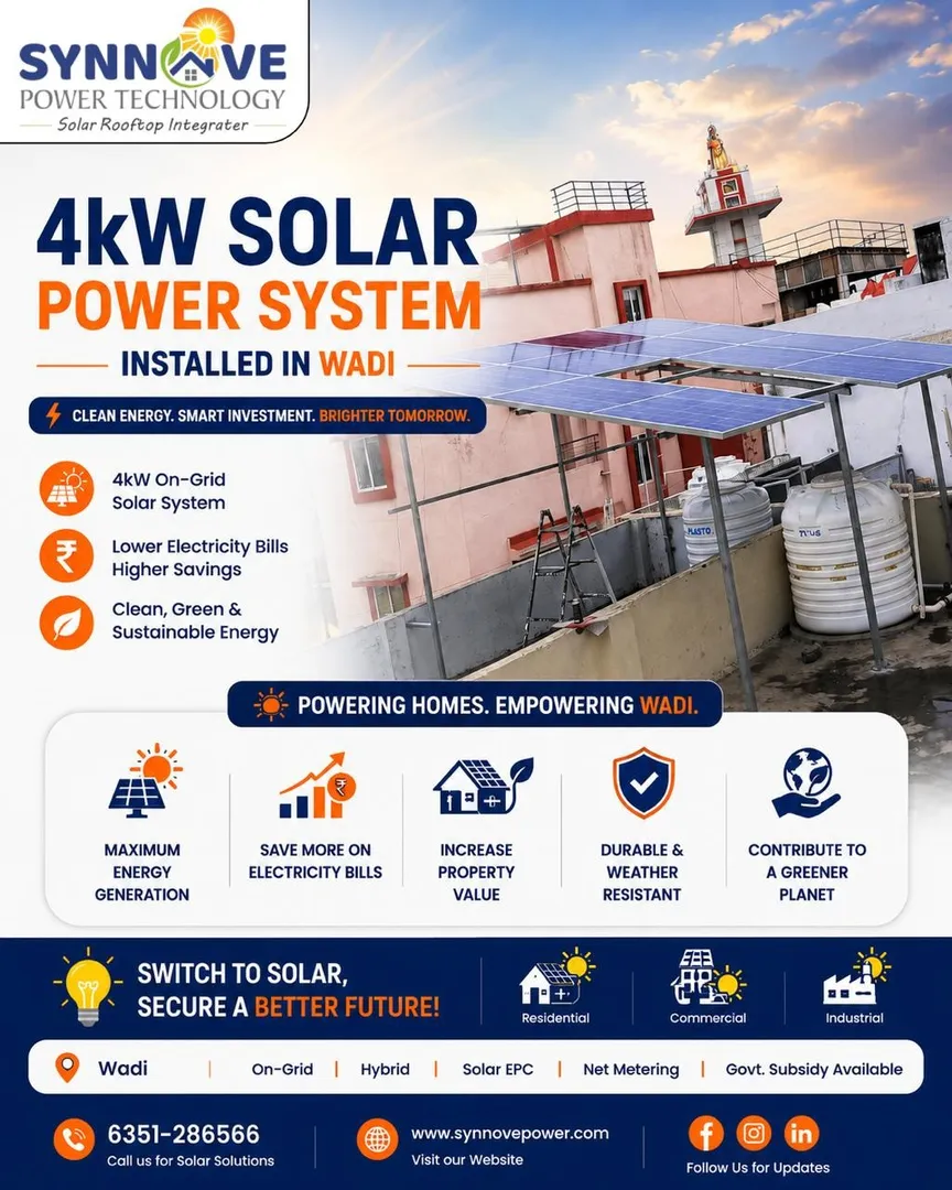 Another Happy Solar Home in Wadi!