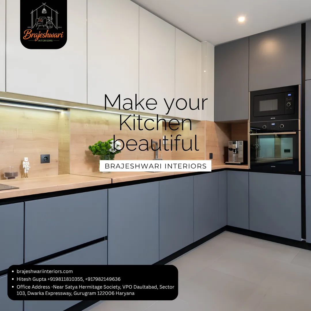 Make your kitchen the heart of your home with a stunning design that combines elegance and modern