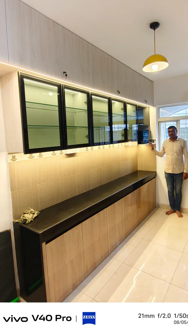 Custom Crockery Unit Completed in Viman Nagar