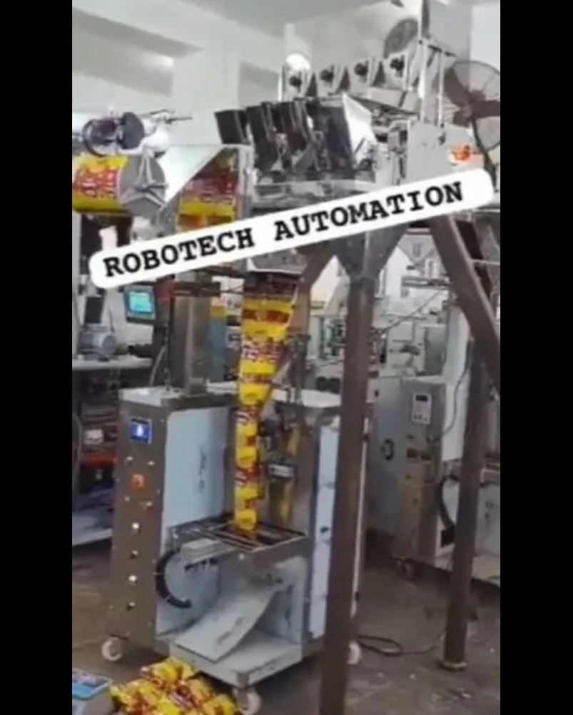 Pneumatic Pouch Packing Machine is a fully automatic packaging system that uses compressed air techn...