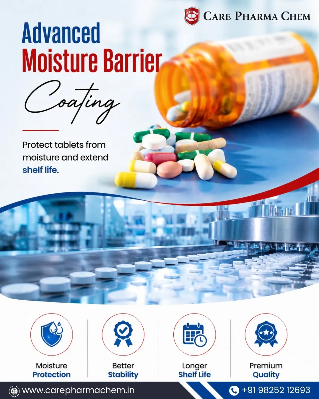 Advanced Moisture Barrier Coating Manufacturer in Ahmedabad | Care Pharma Chem