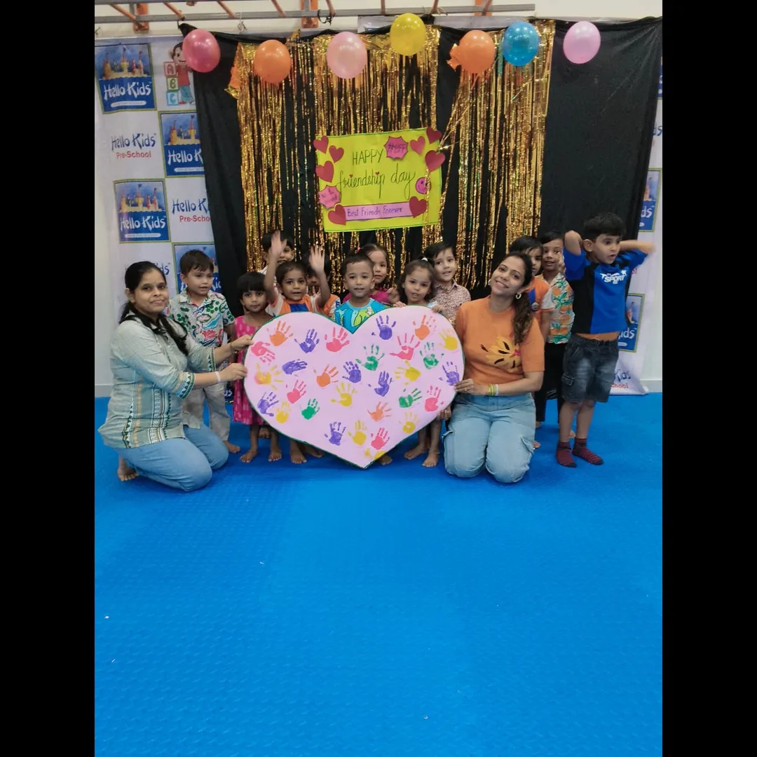 π€ Friendship Day Celebration at Hello Kids Flamingo Preschool