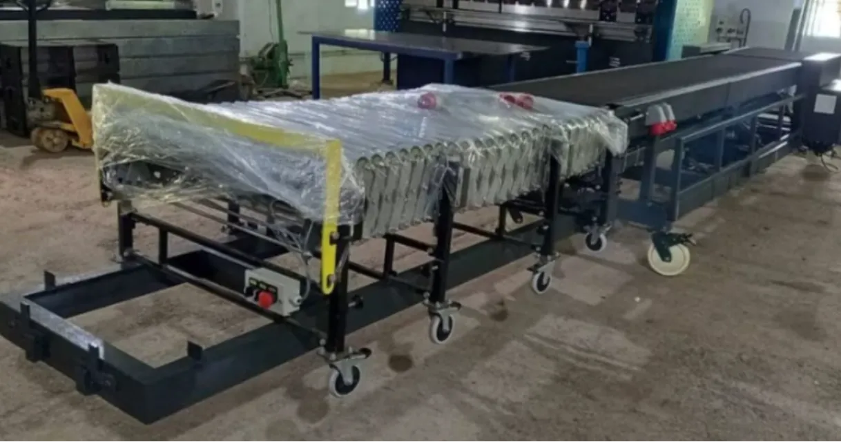 Powered Expandable Conveyor in Coimbatore for Flexible Warehouse Movement