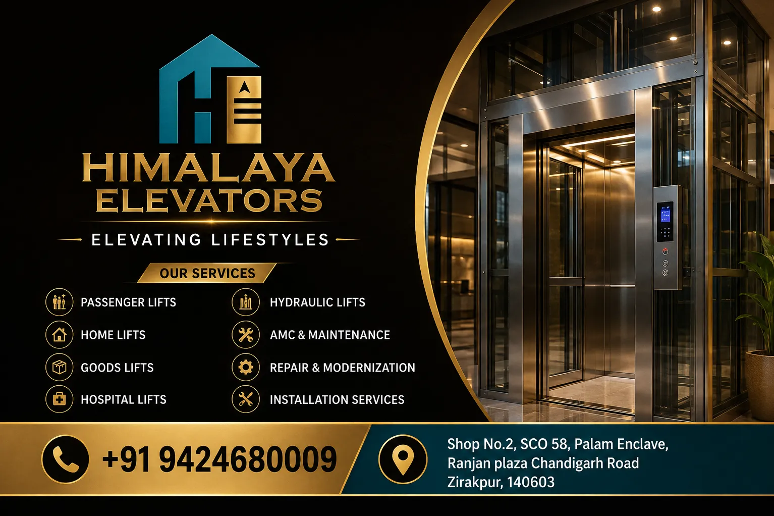 Commercial Elevators in Mohali | Himalaya Elevator – Reliable Lift Solutions for Commercial Building