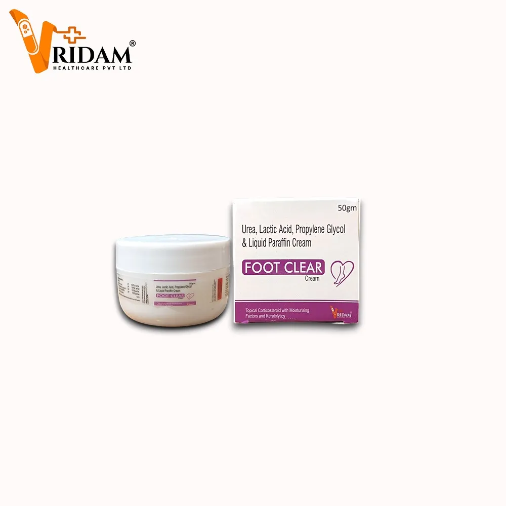 Check out our Product Range : FOOT CLEAR CREAM