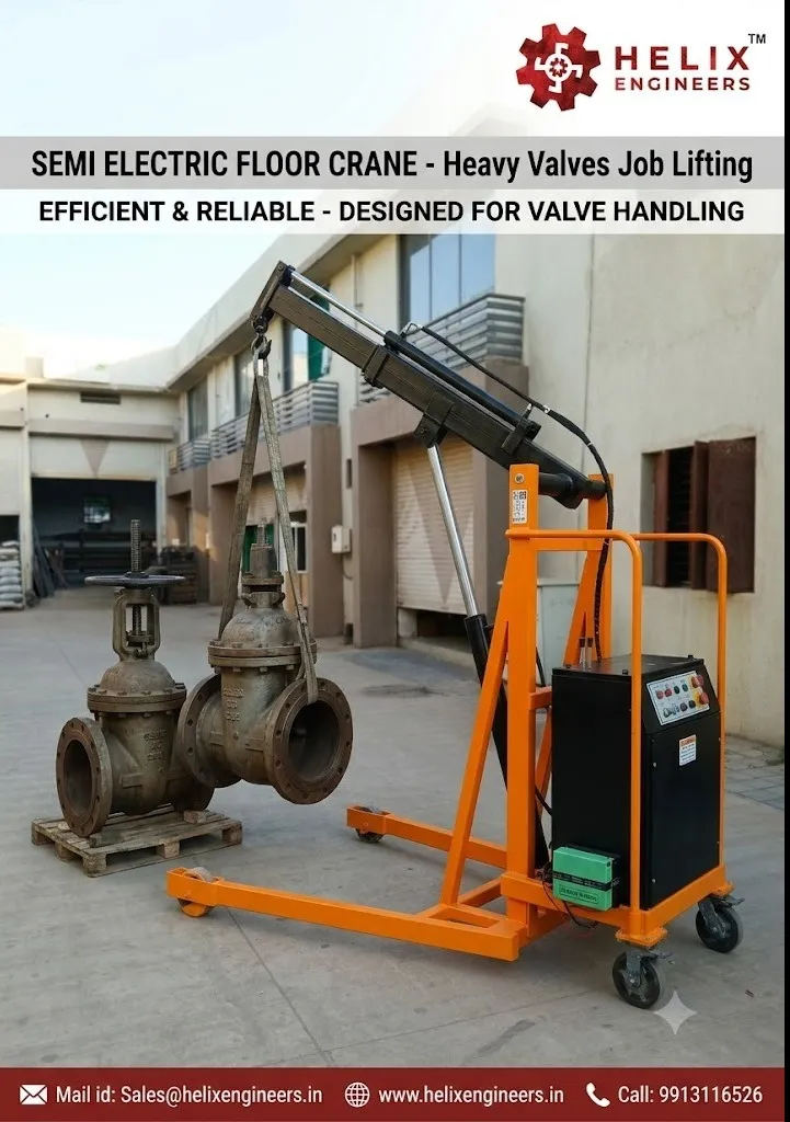2 Ton Hydraulic Floor Cranes Use and Benefits