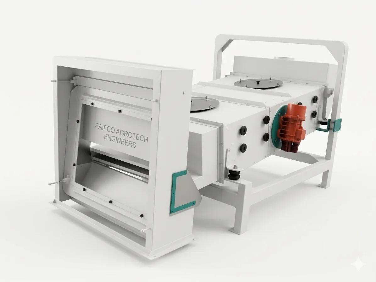 Vibro Separator With Aspirator Separator