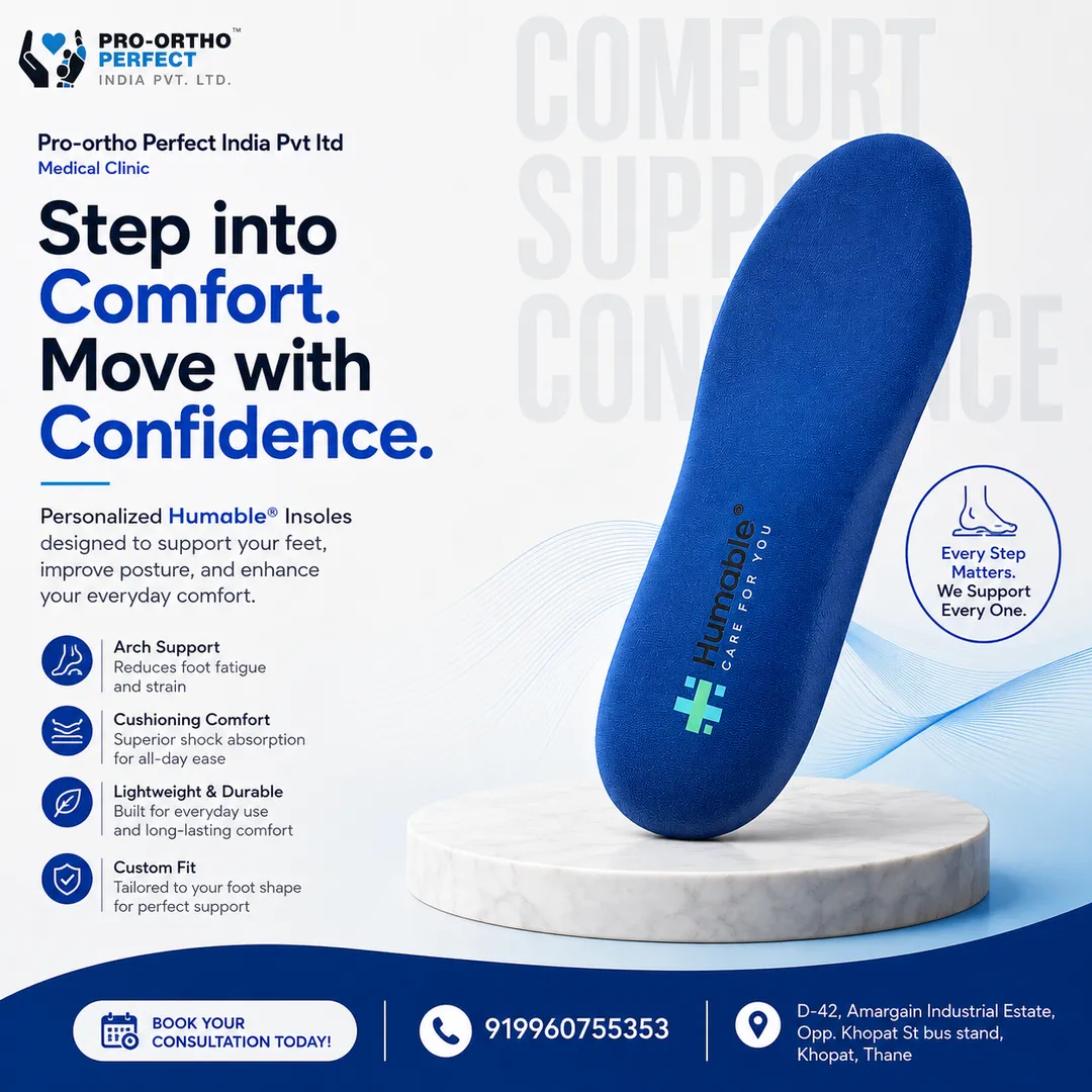 Step into Comfort with Humable® Custom Insoles! 👣