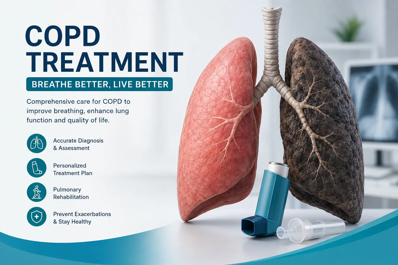 COPD Breathlessness Treatment in Jaipur