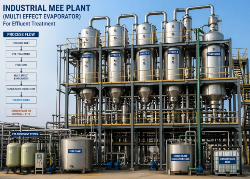 How an MEE Plant Manufacturer in Vadodara Supports Sustainable Industrial Water Management