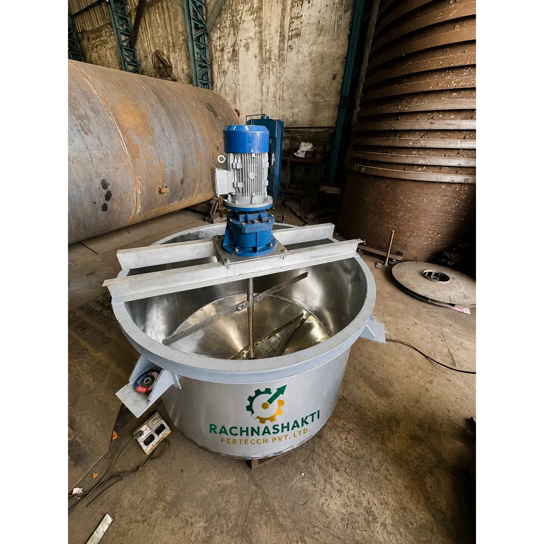 Stainless Steel Mixing Vessel Manufacturer in Vadodara