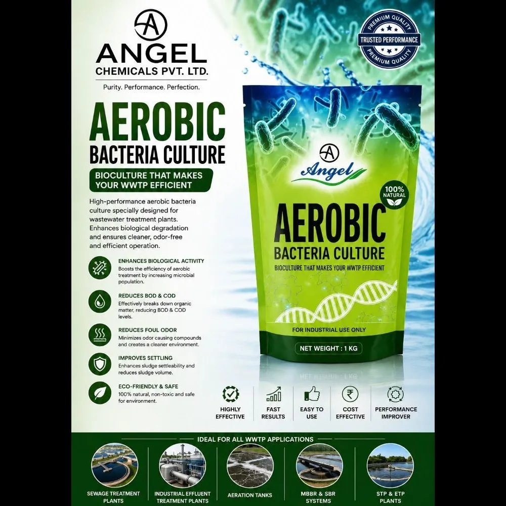 Aerobic Bacteria Culture Supplier in Vadodara, Gujarat & India | Angel Chemicals