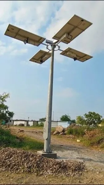 200W Solar High Mast Light Systems with pole in nagpur