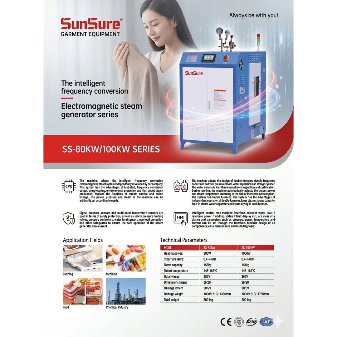 Eletromagantic boilers use the following industries Pharmaceuticals &Healthcare Chemical & Cosmetics...
