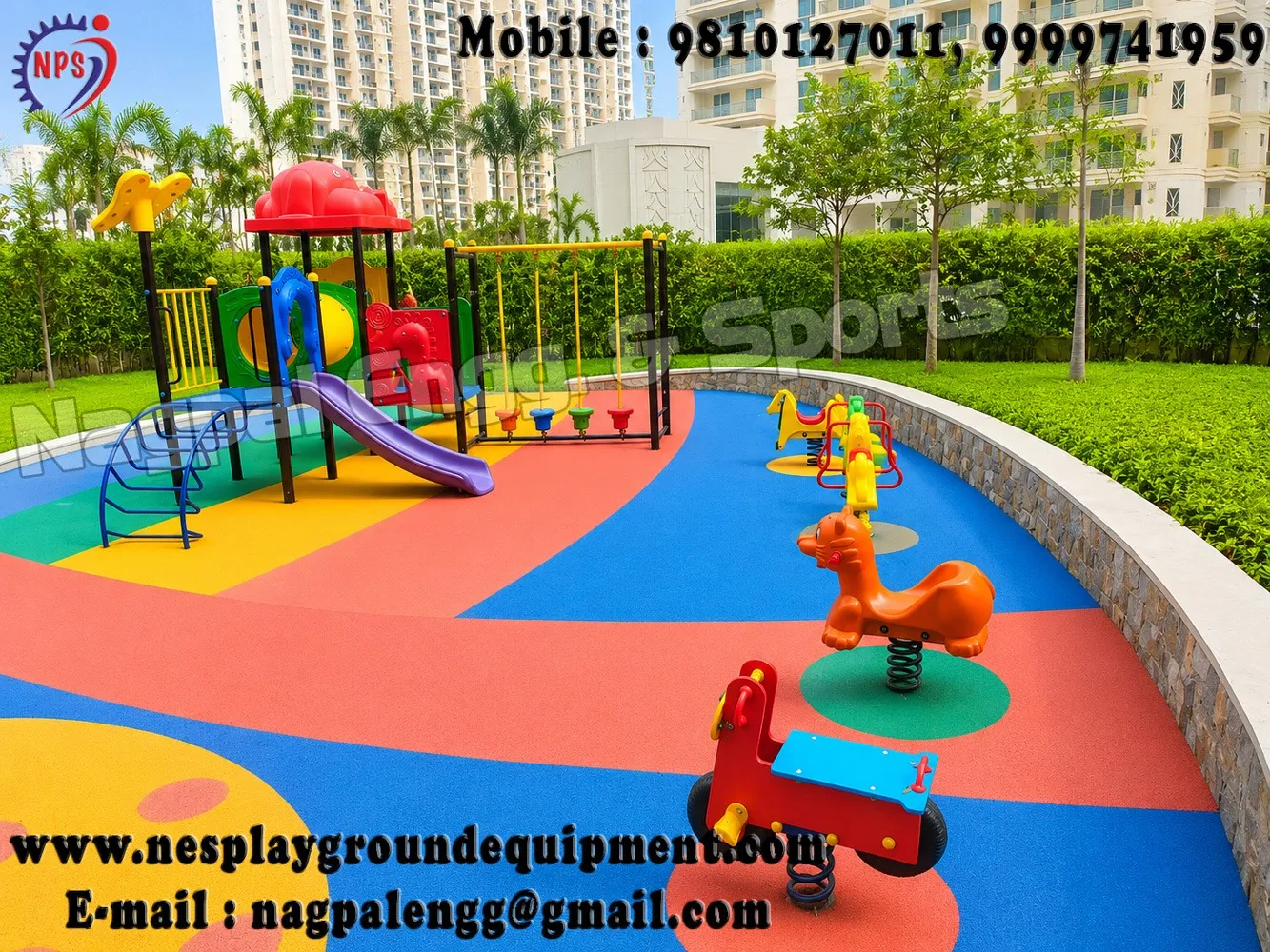 Build Safe and Modern Play Areas in Greater Noida with Nagpal Engineering and Sports