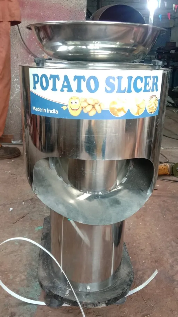 Potato Slicer machine manufacturer and supplier in Nagpur, Bhandara, Gondia, Chandrapur, Gadchiroli,...