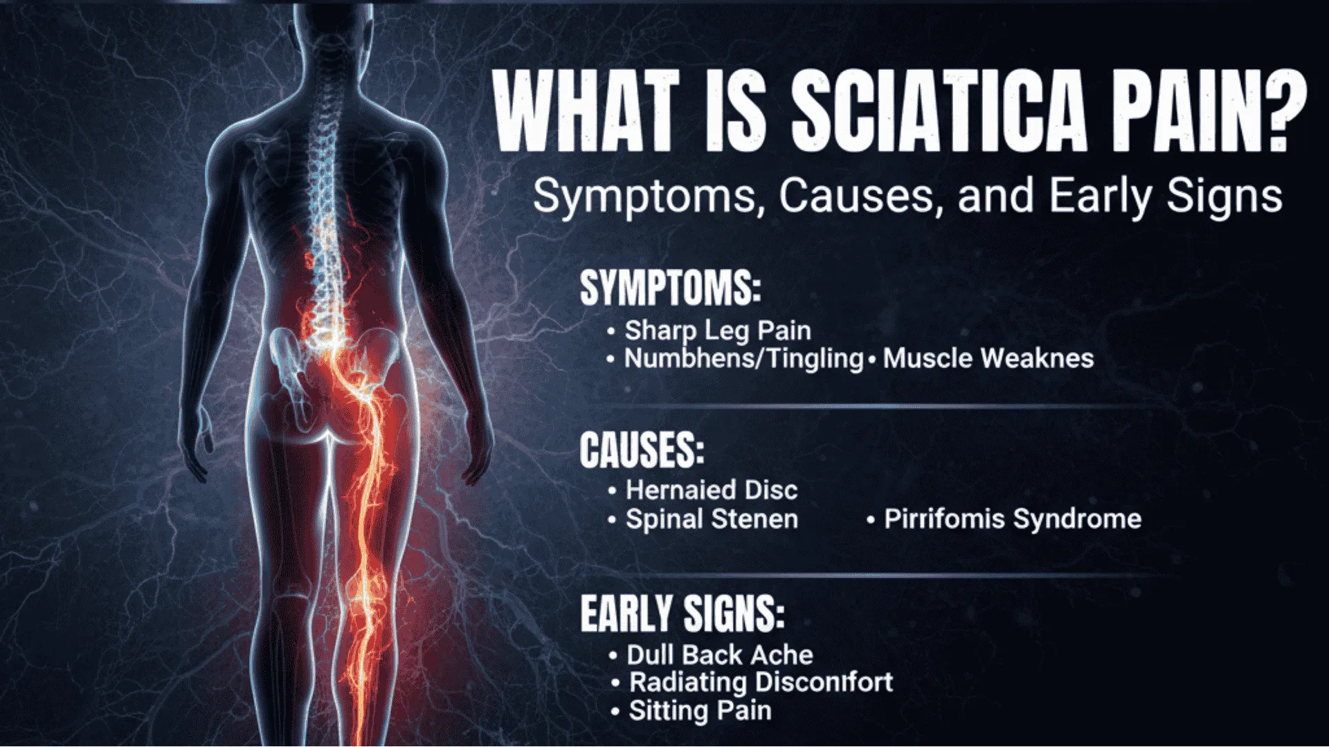 Sciatica Pain Relief Stretch in Hauz khas | Best Physiotherapy Near me | PhysioNyx