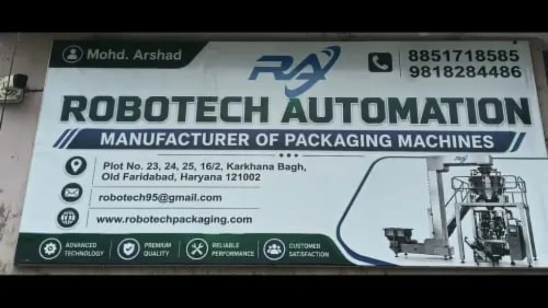 Robotech Automation Faridabad – Excellence in Machine Manufacturing
At Robotech Automation, we tak...
