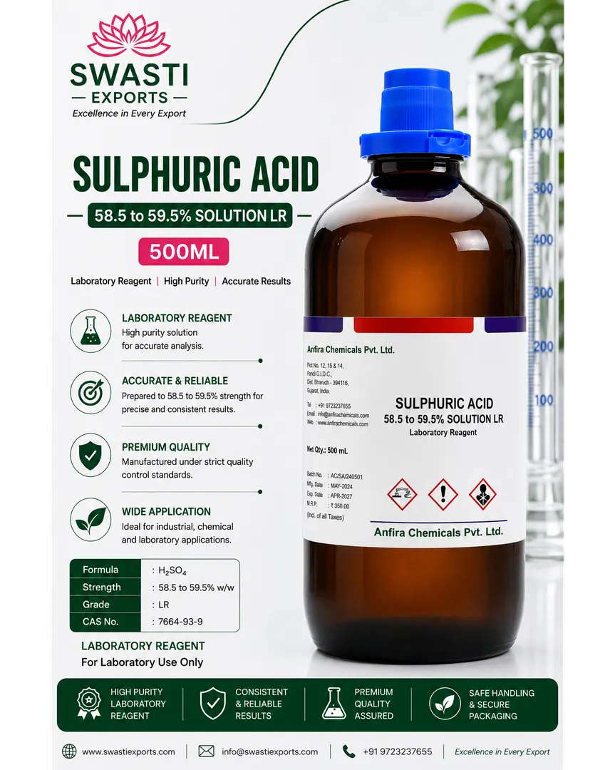 Sulphuric Acid Suppliers Vadodara