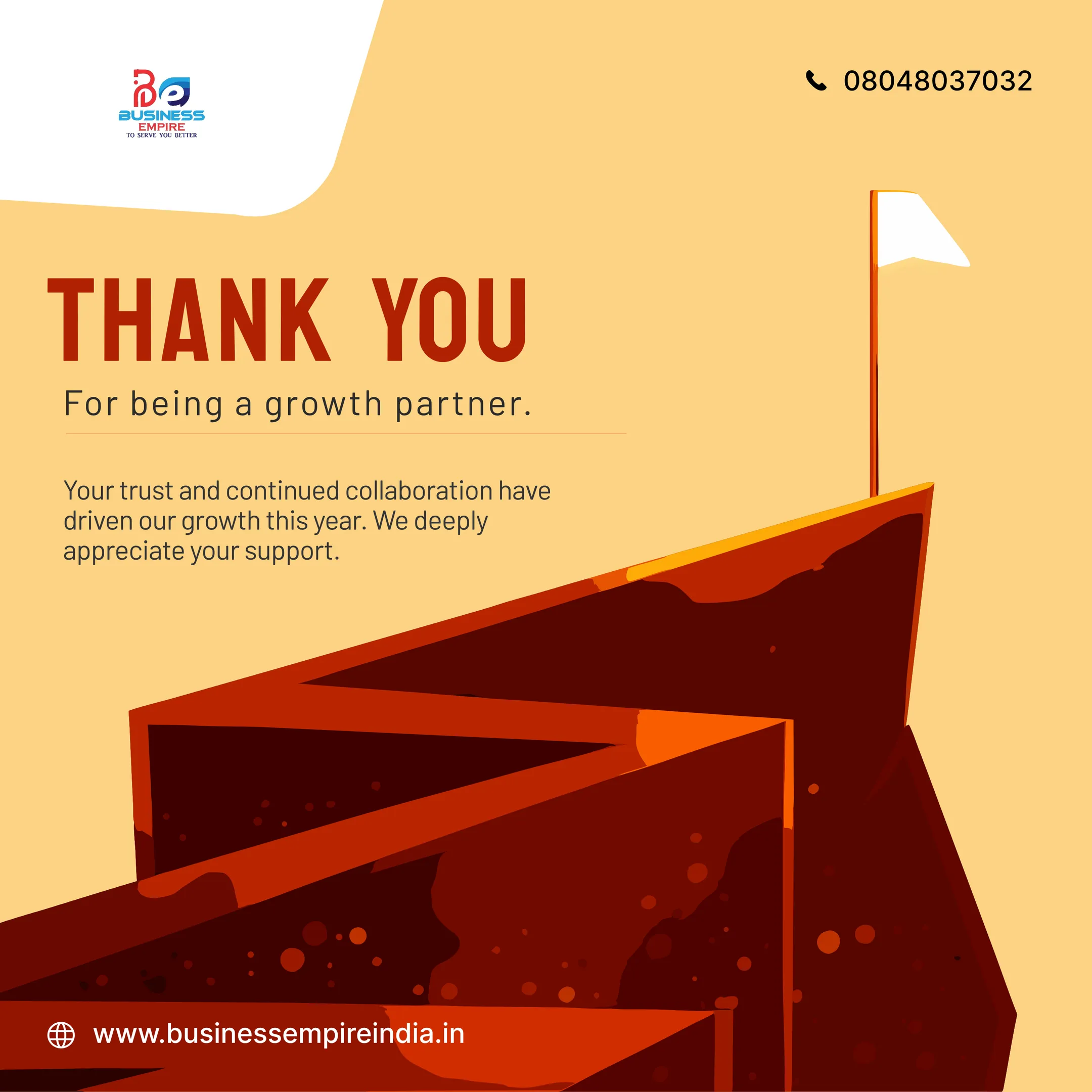 ๐ We appreciate your continued trust and collaboration. Thank you for being a valued growth partner...