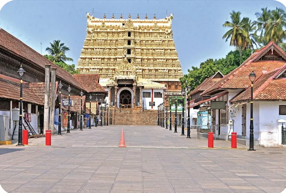 Must visit Padmanabhaswamy Temple Famous Vishnu temple in Thiruvananthapuram, known for its beautif...